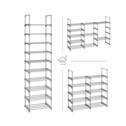 Παπουτσοθήκη BOXIFY γκρι