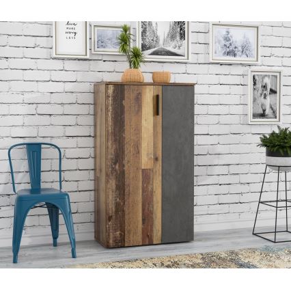 Παπουτσοθήκη ETON καφέ/ανθρακί