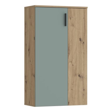 Παπουτσοθήκη ETON δρυς artisan/πράσινη