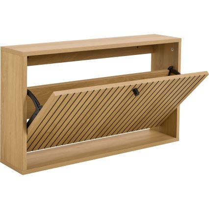 Παπουτσοθήκη OLIVIA 72x43x17 cm σε απόχρωση δρυός