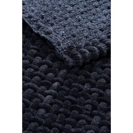 Πατάκι μπάνιου BELWEDER 60x100 cm μαύρο