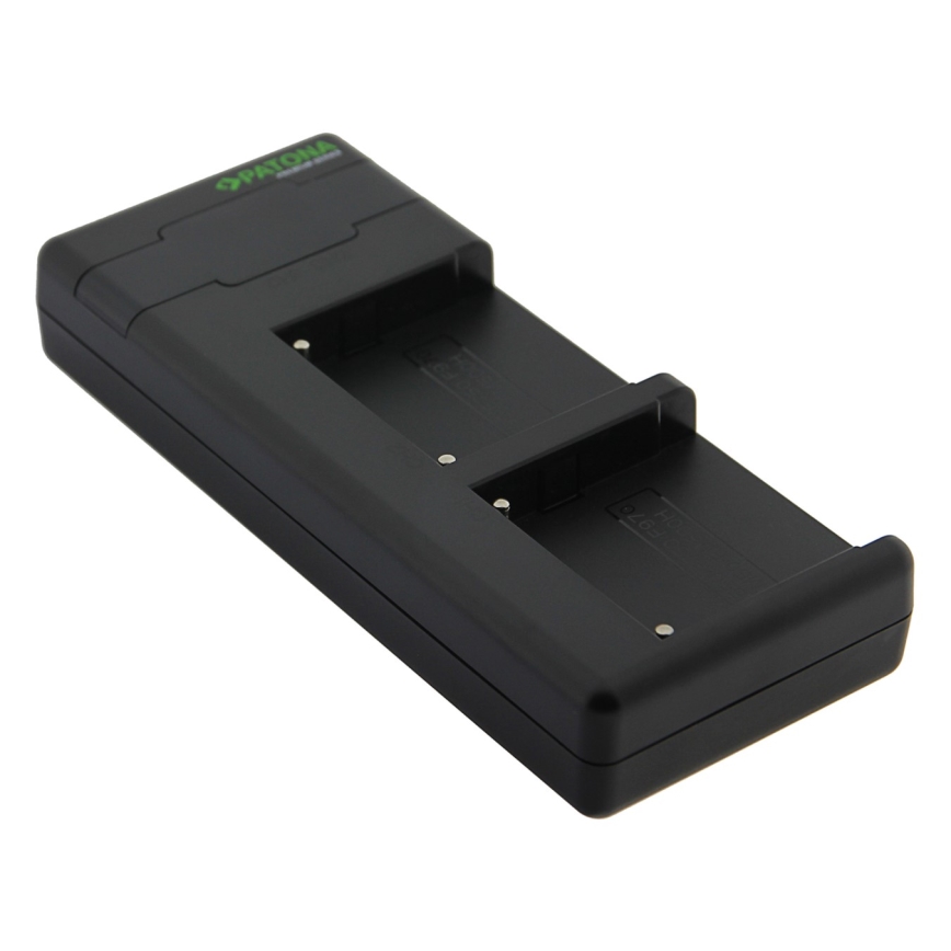 PATONA - Φορτιστής διπλός γρήγορης φόρτισης Sony F550/F750/F970/FM50 + καλώδιο USB-C 0,6m