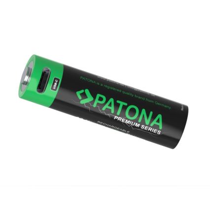 PATONA - ΣΕΤ 4x Μπαταρία AA/LR6 Li-Pol 2000mAh 1,5Vs with USB-C φόρτιση