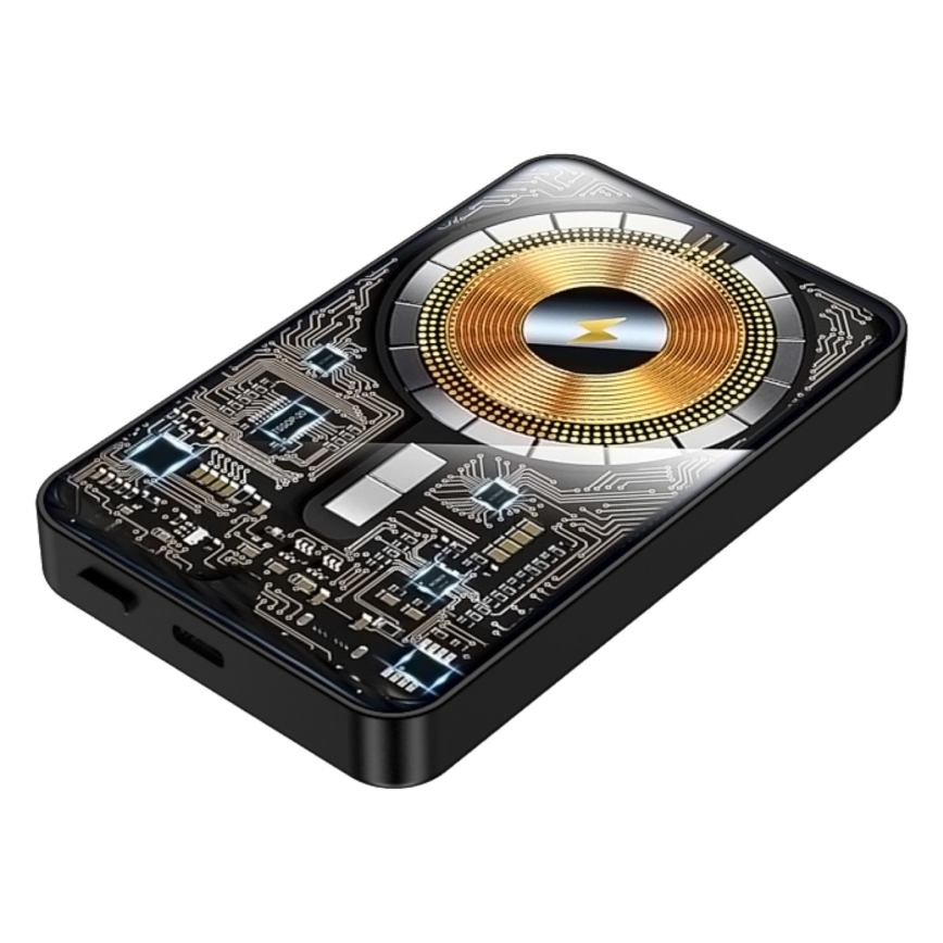 PATONA - Power Bank 10000mAh Li-Pol-PD20W με MagSafe, φόρτιση USB-C και Qi