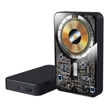 PATONA - Power Bank 10000mAh Li-Pol-PD20W με MagSafe, φόρτιση USB-C και Qi