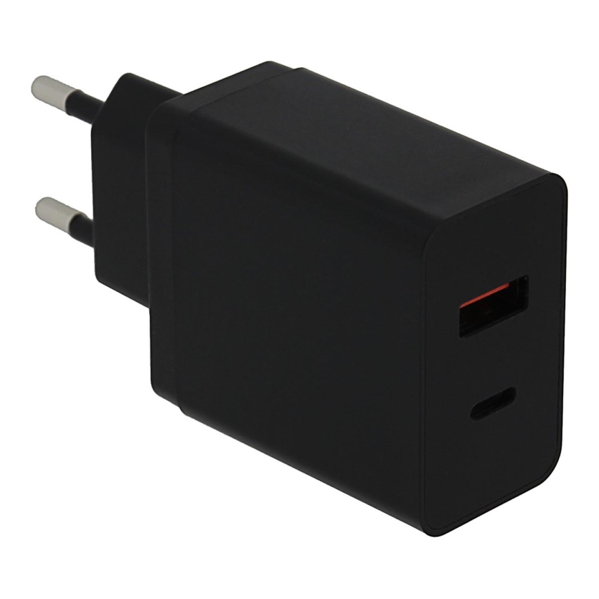 PATONA - Αντάπτορας φόρτισης 1xUSB-C/1xUSB-A Power Delivery 36W/230V