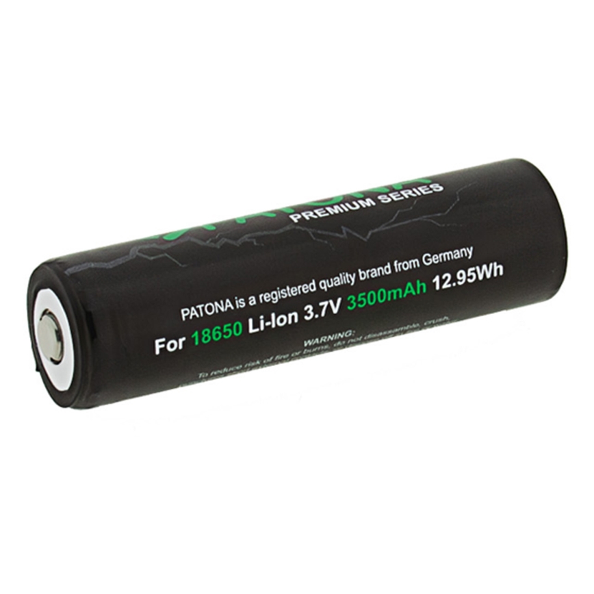 PATONA - Μπαταρία 18650 Li-ion 3500 mAh PREMIUM 3,7V