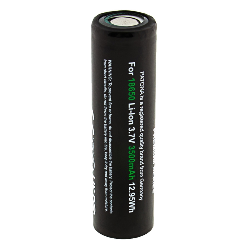 PATONA - Μπαταρία 18650 Li-Ion 3500 mAh PREMIUM 3,7V