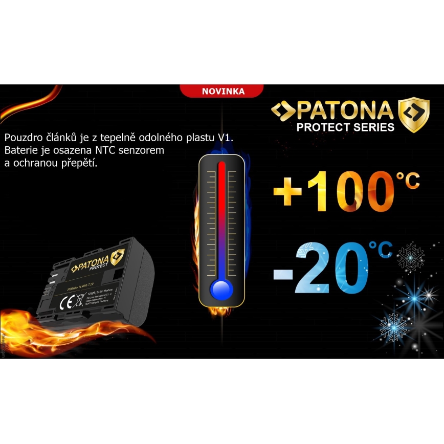 PATONA - Μπαταρία Fuji NP-W235 2600mAh Li-Ion 7,2V Protect X-T4