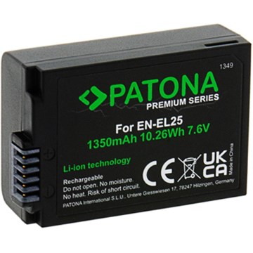 PATONA - Μπαταρία Nikon EN-EL25 1350mAh Li-Ion 7,6V Premium για Z50/Z fc