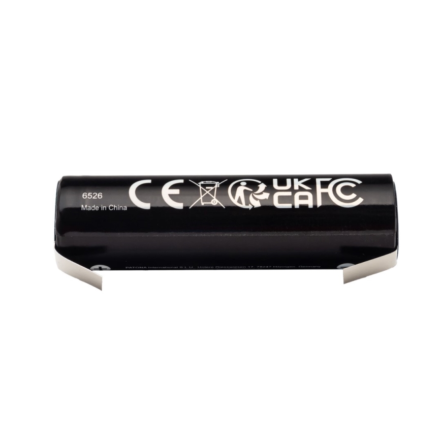 PATONA - Μπαταρία 18650 Li-lon 3000mAh PREMIUM 3,7V with ταινία terminals για soldering