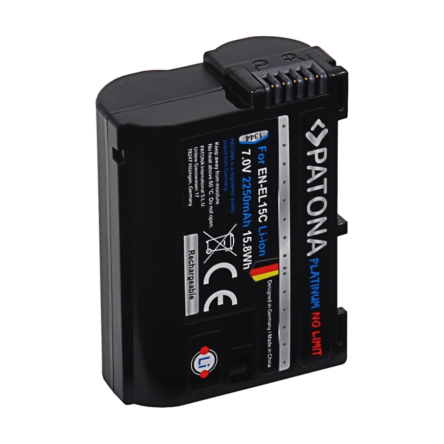 PATONA - Μπαταρία Aku Nikon EN-EL15C 2250mAh Li-Ion Platinum