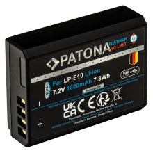 PATONA - Μπαταρία Canon LP-E10 1020mAh Li-Ion Platinum USB-C charging