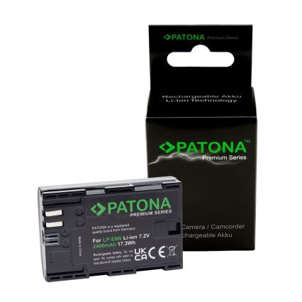 PATONA - Μπαταρία Canon LP-E6N 2400mAh Li-Ion Premium 80D