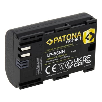 PATONA - Μπαταρία Canon LP-E6NH 2600mAh Li-Ion Protect EOS R5/R6
