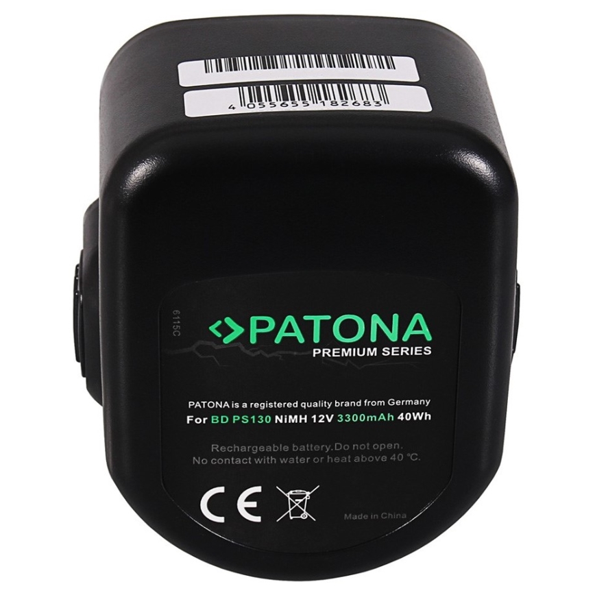 PATONA - Μπαταρία Dewalt 12V 3300mAh Ni-MH Premium