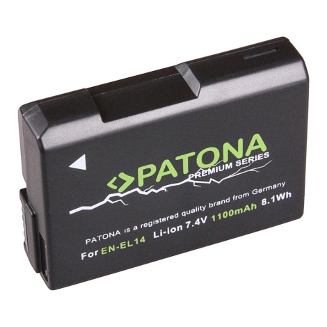 PATONA - Μπαταρία Nikon EN-EL14 1100mAh Li-Ion Premium