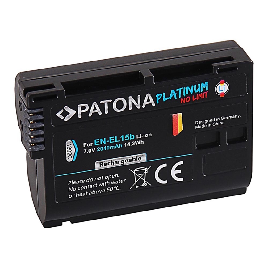 PATONA - Μπαταρία Nikon EN-EL15B 2040mAh Li-Ion Platinum