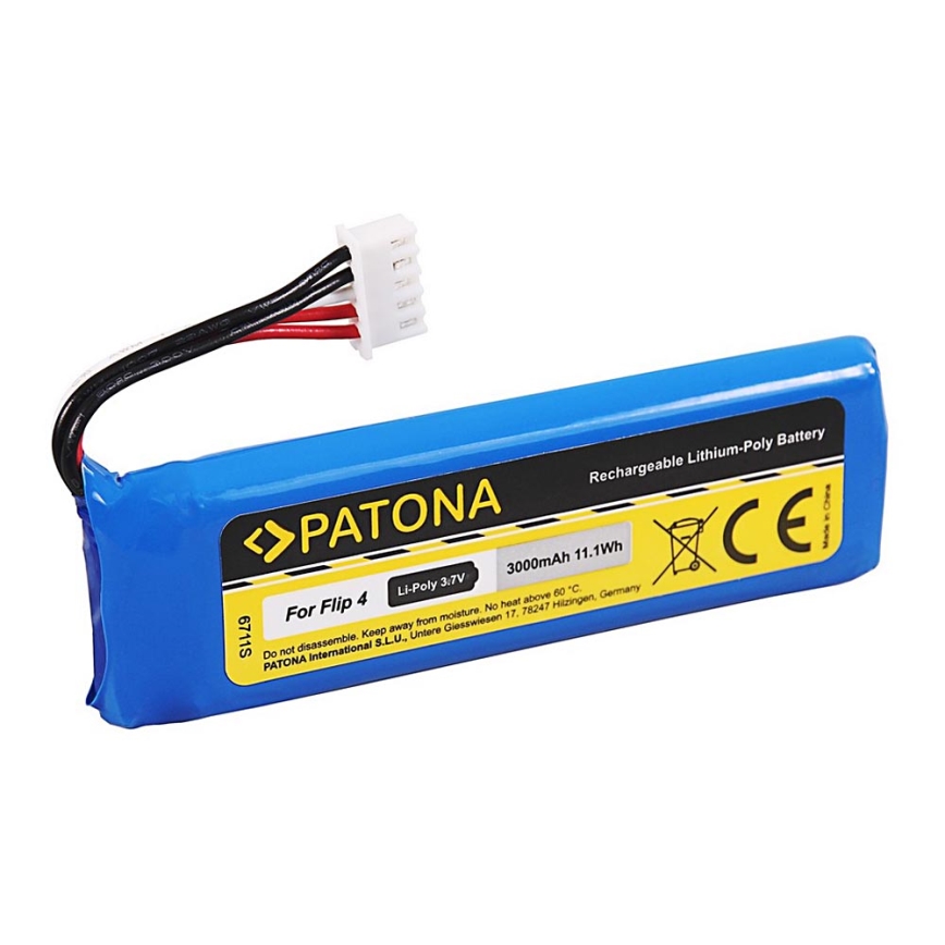 PATONA - Μπαταρία για JBL Flip 4 3000mAh 3,7V Li-Pol