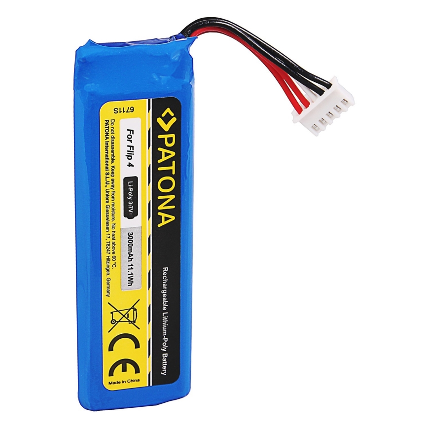 PATONA - Μπαταρία για JBL Flip 4 3000mAh 3,7V Li-Pol