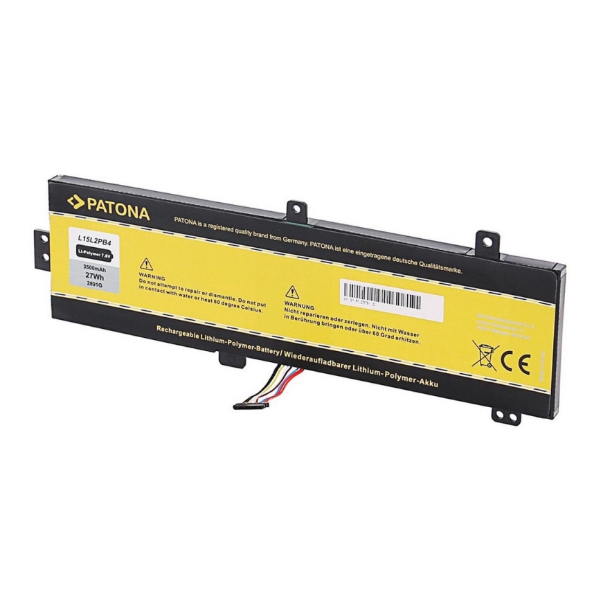 PATONA - Μπαταρία για LENOVO Ideapad 310-15IBK 4100mAh Li-lon 7,6V L15L2PB4