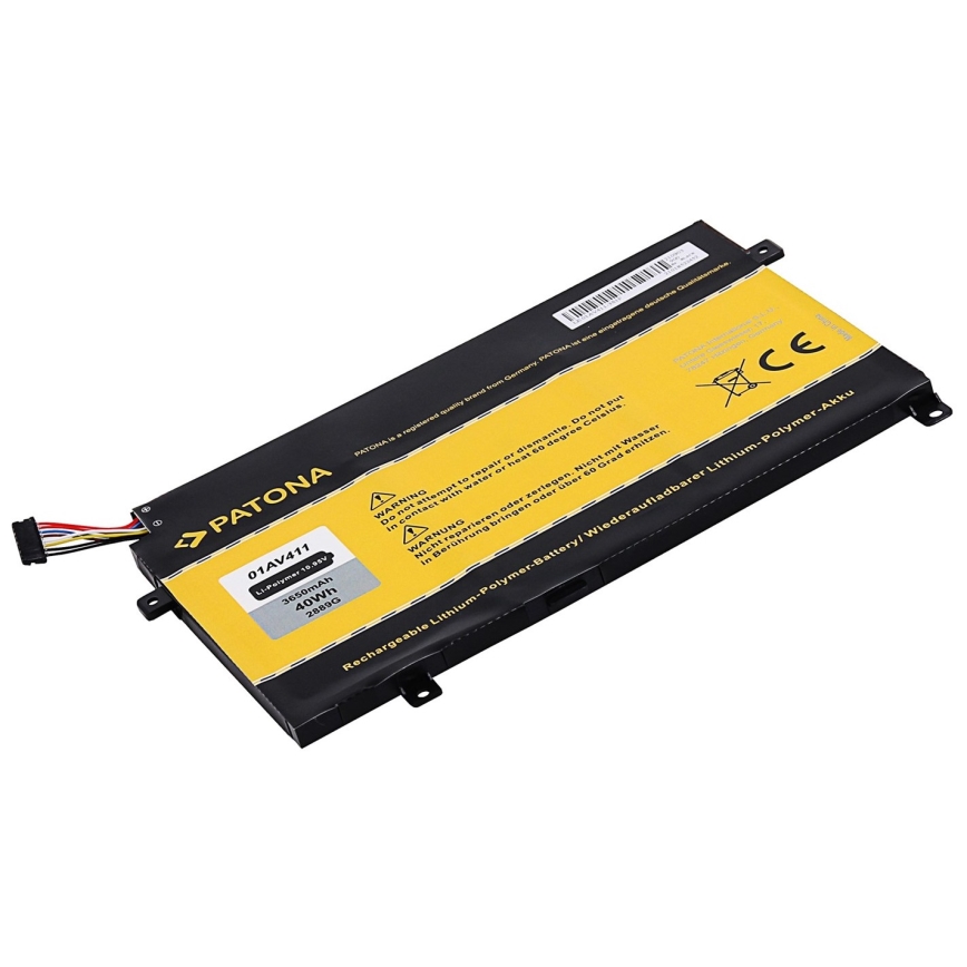 PATONA - Μπαταρία για Lenovo Thinkpad E470/E475 4400mAh Li-lon 10,95V 01AV411