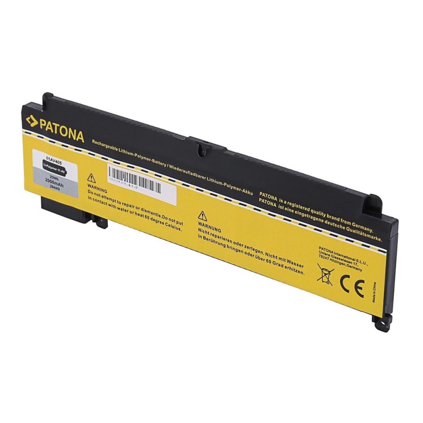 PATONA - Μπαταρία για Lenovo Thinkpad T460S/T470S 2000mAh Li-Pol 11,4V 01AV405