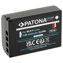 PATONA - Μπαταρία για Olympus BLX-1 2400mAh Li-Ion Platinum με φόρτιση USB-C