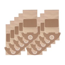 PATONA - Σακούλες για ηλεκτρική σκούπα KÄRCHER K2501/ Χαρτί K2601/K3001/K2101/K2301 - 10 τεμάχια