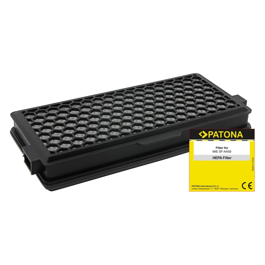 PATONA - Φίλτρο HEPA για Miele SF-AA50 για S4000/S5000/S6000/S8000 άνθρακα