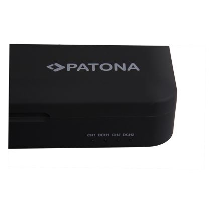 PATONA - Φορτιστής Foto Dual Canon LP-E6/LP-E6N/LP-E6NH με power bank