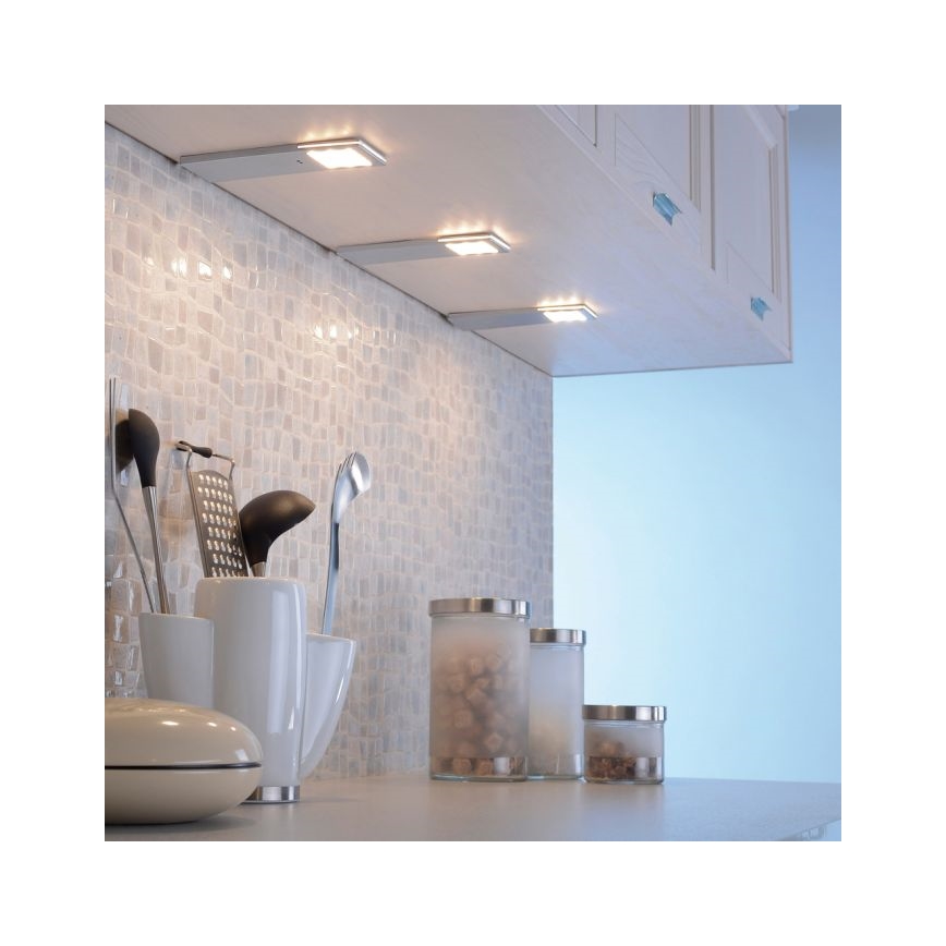 Paul Neuhaus 1120-95-3 - ΣΕΤ 3x Φωτισμός επίπλων LED με αισθητήρα HELENA LED/2W/230V