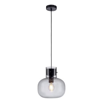 Paul Neuhaus 2003-25 - Κρεμαστό φωτιστικό οροφής SHITAKE 1xE27/10W/230V διάμετρος 25 cm φιμέ