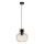 Paul Neuhaus 2003-27 - Κρεμαστό φωτιστικό οροφής SHITAKE 1xE27/10W/230V διάμετρος 25 cm φιμέ