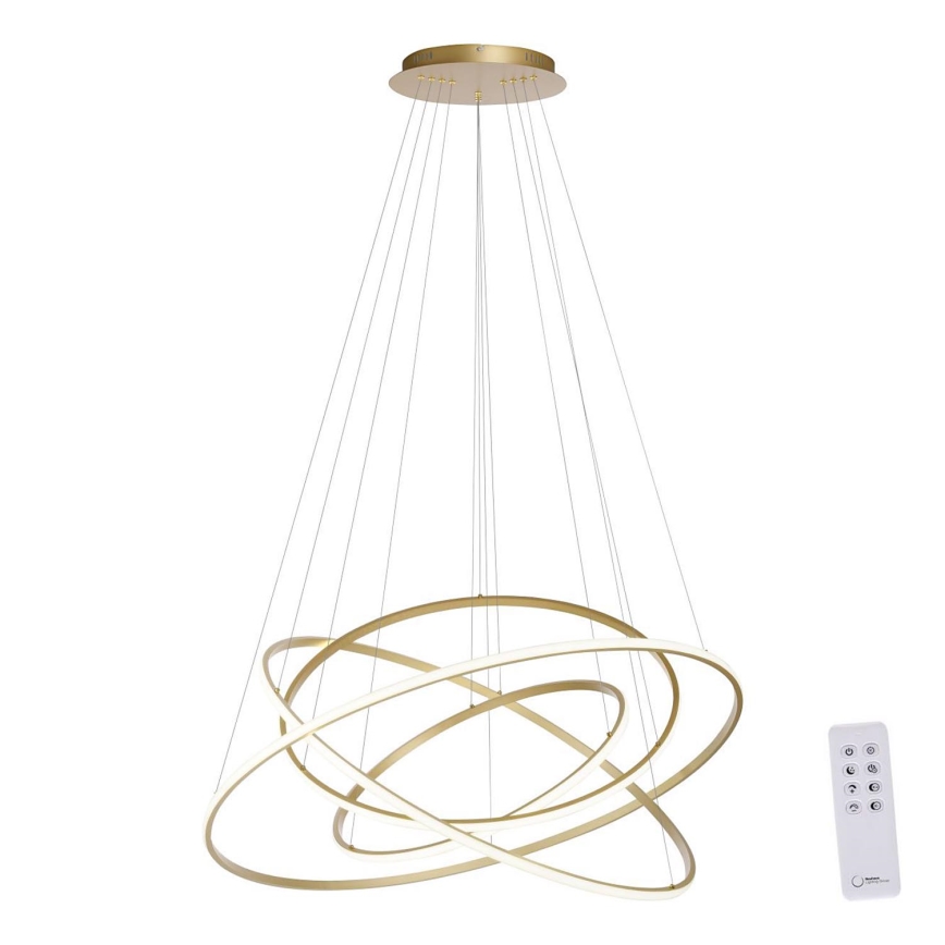 Paul Neuhaus 2124-60 - Led Dimmable κρεμαστό φωτιστικό οροφής TESSARA LED/97W/230V 2700-5000K + τηλεχειριστήριο