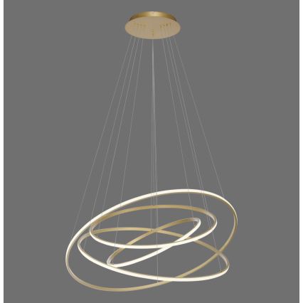 Paul Neuhaus 2124-60 - Led Dimmable κρεμαστό φωτιστικό οροφής TESSARA LED/97W/230V 2700-5000K + τηλεχειριστήριο