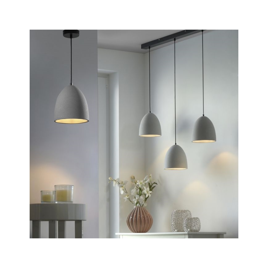 Paul Neuhaus 2231-22 - Κρεμαστό φωτιστικό οροφής ETON 1xE27/40W/230V τσιμέντο