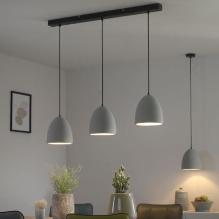 Paul Neuhaus 2231-22 - Κρεμαστό φωτιστικό οροφής ETON 1xE27/40W/230V τσιμέντο
