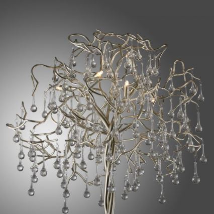 Paul Neuhaus 232-55 - Επιδαπέδιο φωτιστικό ICICLE 5xG9/40W230V γυαλιστερό χρώμιο