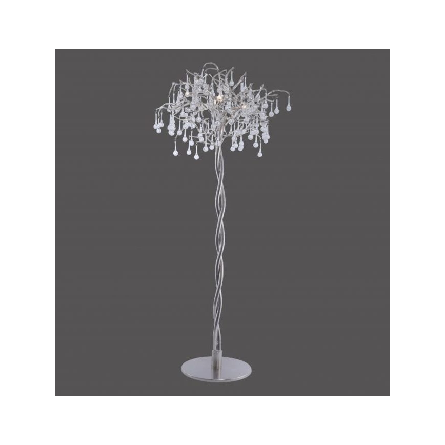 Paul Neuhaus 232-55 - Επιδαπέδιο φωτιστικό ICICLE 5xG9/40W230V γυαλιστερό χρώμιο