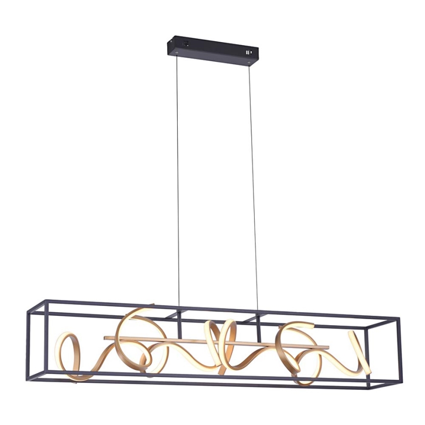 Paul Neuhaus 2416-18 - Πολύφωτο dimmer LED σε σχοινί SELINA 4xLED/10,2W/230V