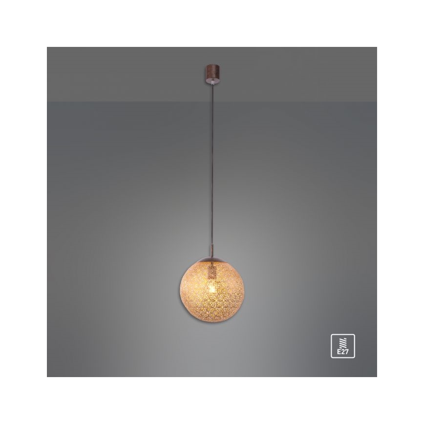 Paul Neuhaus 2420-48 - Κρεμαστό φωτιστικό οροφής GRETA 1xE27/60W/230V διάμετρος 30 cm