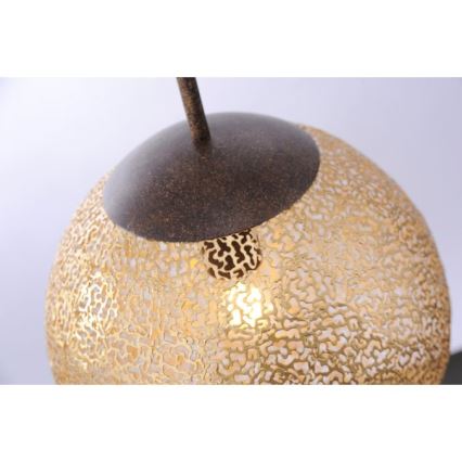 Paul Neuhaus 2420-48 - Κρεμαστό φωτιστικό οροφής GRETA 1xE27/60W/230V διάμετρος 30 cm