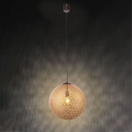 Paul Neuhaus 2421-48 - Κρεμαστό φωτιστικό οροφής GRETA 1xE27/60W/230V διάμετρος 40 cm