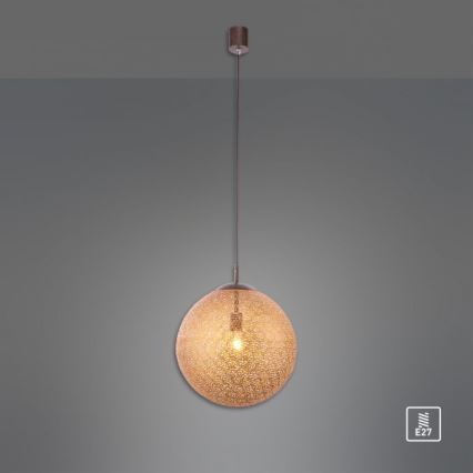 Paul Neuhaus 2421-48 - Κρεμαστό φωτιστικό οροφής GRETA 1xE27/60W/230V διάμετρος 40 cm