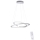 Paul Neuhaus 2491-55 - Πολύφωτο LED Dimming κρεμαστό ALESSA 2xLED/26W/230V + RC