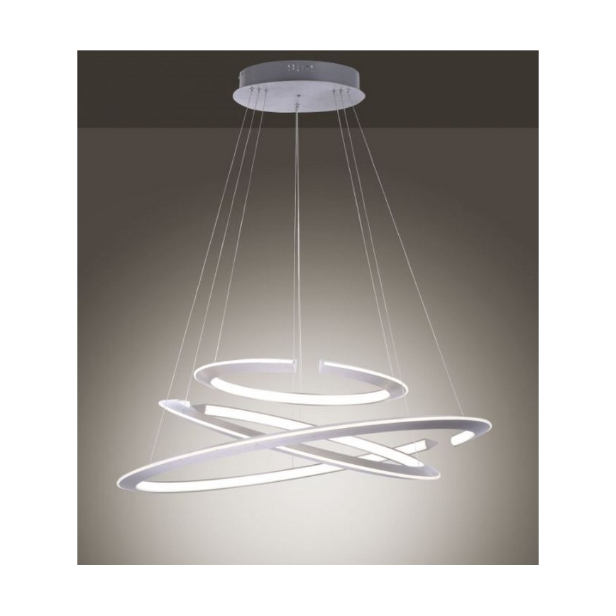 Paul Neuhaus 2493-55 - Led Dimmable κρεμαστό φωτιστικό οροφής ALESSA 3xLED/38W/230V + τηλεχειριστήριο