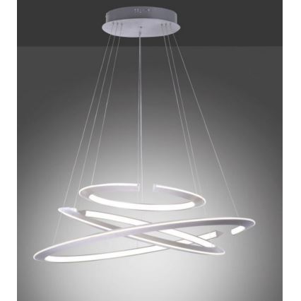 Paul Neuhaus 2493-55 - Led Dimmable κρεμαστό φωτιστικό οροφής ALESSA 3xLED/38W/230V + τηλεχειριστήριο