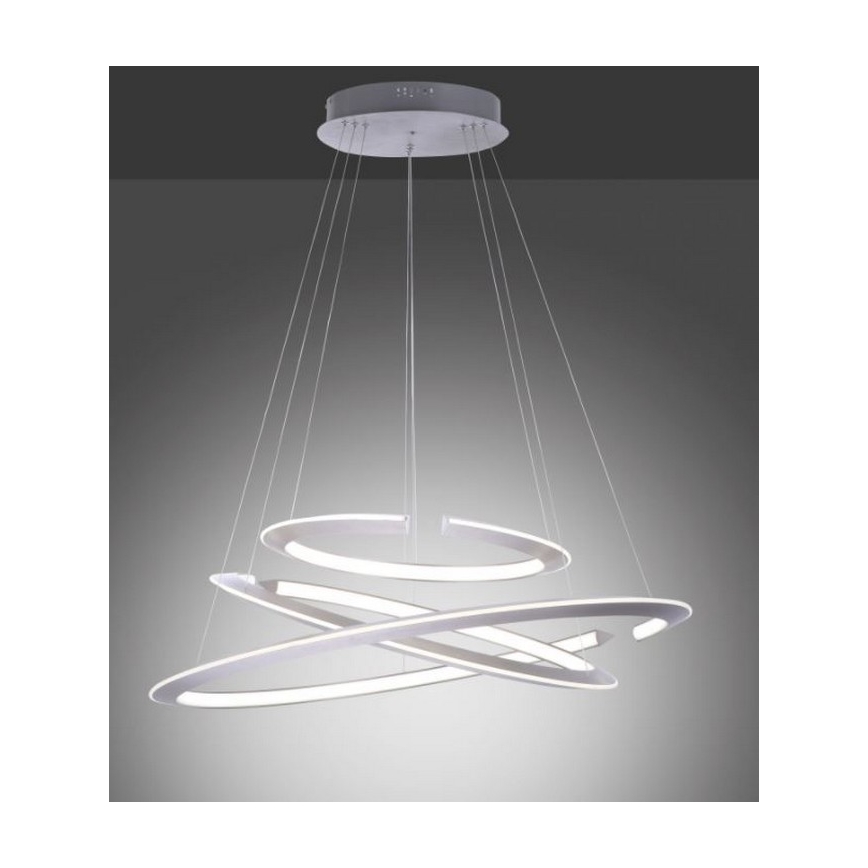 Paul Neuhaus 2493-55 - Led Dimmable κρεμαστό φωτιστικό οροφής ALESSA 3xLED/38W/230V + τηλεχειριστήριο