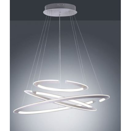 Paul Neuhaus 2493-55 - Led Dimmable κρεμαστό φωτιστικό οροφής ALESSA 3xLED/38W/230V + τηλεχειριστήριο